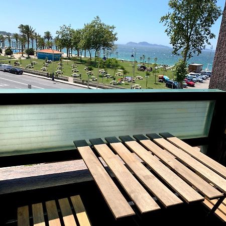Apartamentos En Playa De Samil Primera Linea De Playa Pe Na Areia Vigo Dış mekan fotoğraf